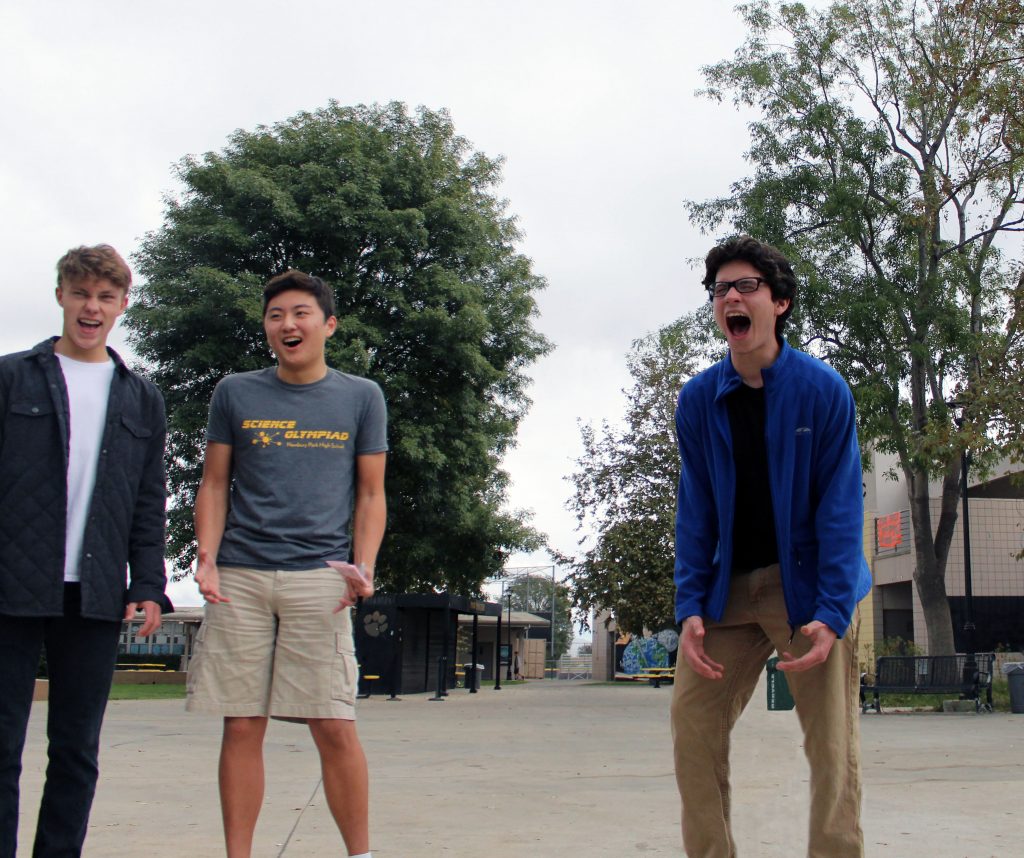 Gus Wachbrit 12, Kyle Tarkiainen 12, Alex Wang 12