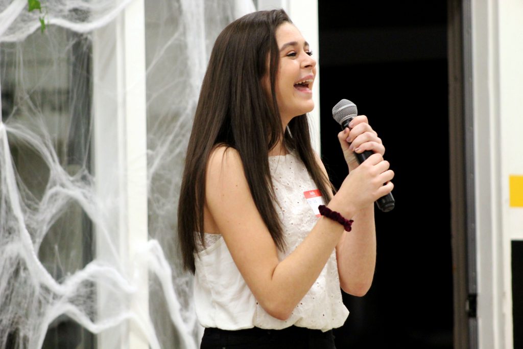 Allison Martinez, juniorSinging: Supersticious by Stevie Wonder