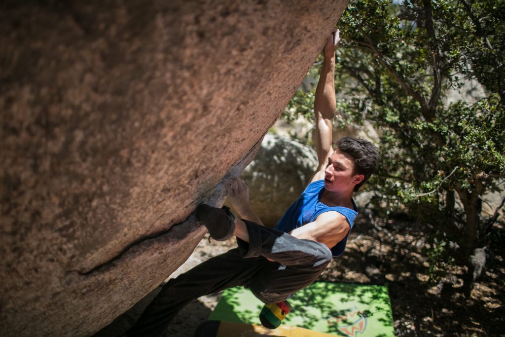 rock climbing