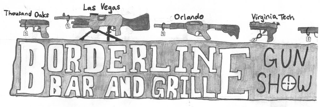 editorial cartoon gun show cropped