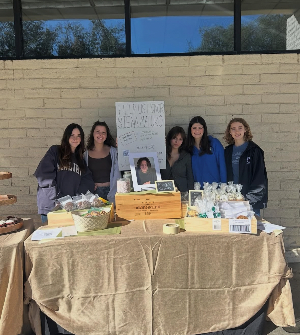 NPHS community honors Siena Maturo