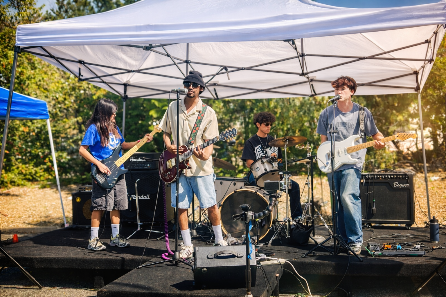 Student bands unite the community through a universal language